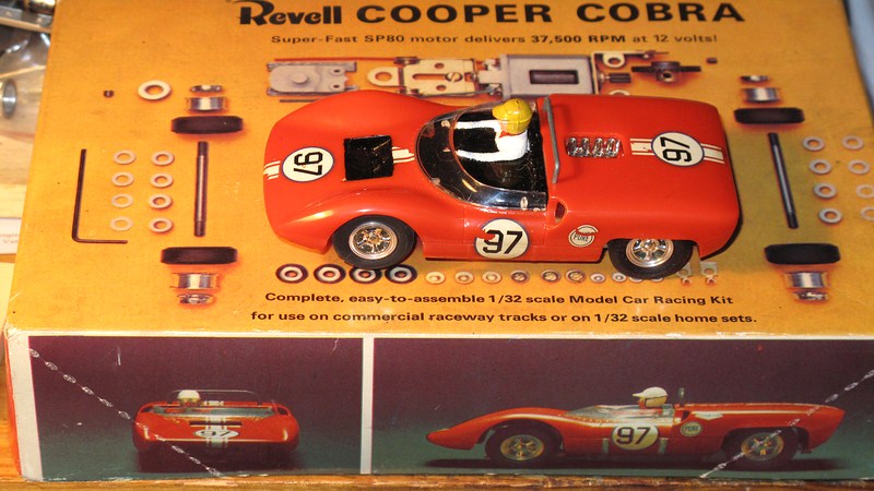 Dave MacDonald in the Carroll Shelby Lang Cooper King Cobra at Phoenix International Raceway